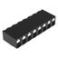 SMD PCB terminal block push-button 1.5 mm² black thumbnail 1