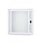 Data Homecabinet, 3-row, 44x TOOLLESS, 4x 230V, RAL9003 thumbnail 1