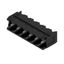 PCB plug-in connector, male header, Dovetails for fixing blocks, THT solder connection, 5.08 mm, Number of poles: 6, 90°, Solder pin length (l): 3.2 mm, tinned, black, Box thumbnail 2