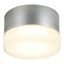 MICRO FLAT wall and ceiling light, round, silver-grey, GX53 , max. 9W, frosted glass thumbnail 1