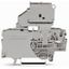 2-conductor fuse terminal block with pivoting fuse holder with end pla thumbnail 2