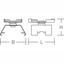 Mounting rigid L 38 B 28 H 21 colour: inox thumbnail 3