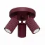 Ceiling lamp KARBON 3P burgundy thumbnail 1