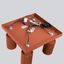 CEILING LAMP WITH FOUR SPOTLIGHTS ON A SQUARE RED CARBON ROSETTLE 4XGU10 thumbnail 8