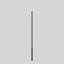 Steel pole D 114 H 4500 d 76 colour: anthracite thumbnail 1