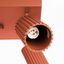 CEILING LAMP WITH FOUR SPOTLIGHTS ON A SQUARE RED CARBON ROSETTLE 4XGU10 thumbnail 9