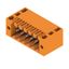 PCB plug-in connector, male header, Flange, THT solder connection, 3.50 mm, Number of poles: 12, 90°, Solder pin length (l): 3.5 mm, tinned, orange, Box thumbnail 2