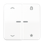 ENet push-button universal 1-gang FMCD1701PWW thumbnail 2