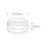 GREY SURFACE MOUNT BASE FOR TRACK SPOTS thumbnail 2