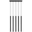 HANGING LAMP PASTELO 5 BLACK G9 5X40W IP20 thumbnail 1
