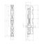 Universal busbar support, 3-pole 0 thumbnail 4