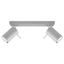 CEILING LAMP RING 2 GREY GU10 2X40W IP20 thumbnail 2