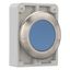 M30I-FDR-B Pushbutton, RMQ-Titan, flat, maintained, Blue, blank, Front ring stainless steel thumbnail 7