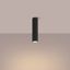 VERTICAL TUBE 30CM WITH AN ELEGANT BLACK LAMPSHADE FOR GU10 FROM THE KARBON FAMILY thumbnail 12