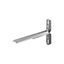 OMEGA-TYPE FIXING BRACKET - LENGTH 410MM - FINISHING: Z 275 thumbnail 3