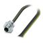 SACC-E-M12MSM-5PE-M16XL/0,2 - Device connector front mounting thumbnail 3