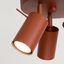 RING CEILING LAMP 3P RED OCHRE 3XGU10 thumbnail 12