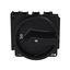 P3 Main switch, 80 A,Flush mounting, 4 pole, Form EA/SVB, Black, Door  thumbnail 1