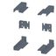 SIVACON, adapter, for Promet wiring system, zinc-plated thumbnail 2