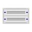 Modular chassis 2-7K, 2-rows, complete thumbnail 1