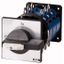T8-3-8342/V/SVB-SW/HI11 Main switch, T8, 315 A, rear mounting, 3 contact unit(s), 6 pole, 1 N/O, 1 N/C, STOP function, With black rotary handle and locking ring, Lockable in thumbnail 1