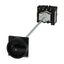 Main switch, P1, 40 A, rear mounting, 3 pole + N, 1 N/O, 1 N/C, STOP function, With black rotary handle and locking ring, Lockable in the 0 (Off) posi thumbnail 4