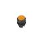 Spring-return orange projecting pushbutton thumbnail 2