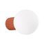 Wall lamp HALO red ochra IP44 thumbnail 1