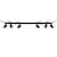 RING CEILING LAMP 6L BLACK GU10 6X40W IP20 thumbnail 5