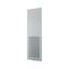 XTSZFFPV42-W600 Front plate (section high), ventilated, W=600mm, IP42, grey thumbnail 4