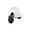 3M™ PELTOR™ Earmuffs, Yellow, Helmet Mounted, X2P5E thumbnail 5