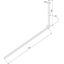 Air-termination rod D 10mm L 1000mm Al 55° angled, chamfered on both s thumbnail 2