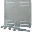XMN4W0802M Mounting plate, 2xNZM4, 3p,withdrawable unit,W=800mm thumbnail 2