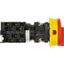 T0-4-8344/IVS On-Off switch, T0, 20 A, service distribution board mounting, 4 contact unit(s), 8-pole, with black thumb grip and front plate thumbnail 9