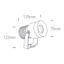 ANTHRACITE 10W WW 50d IP65 SPIKE 230V thumbnail 2