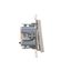 RTV final aerial socket for pass-through socket, (module), Simon 24, IP20, graphite mat thumbnail 1