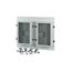 XM2N44F08C-55 Front plate, 2xNZM4, 4p, fixed, W=800mm, IP55, grey thumbnail 5