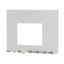 XTMPIX16FC-H550W425 Front cover for IZMX16, fixed, HxW=550x425mm, grey thumbnail 4
