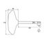 THT female header;1.0 x 1.2 mm solder pin;angled;light gray thumbnail 3