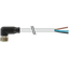 M8 female 90° A-cod. with cable PUR 4x0.25 gy 1.0 m thumbnail 2