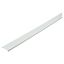 PLASTIC WALL GUTTER COVER 80MM LENGTH=2M WHITE RAL9010 thumbnail 1
