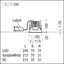 P-INF Q100WW 1000-940 LDO AL TL - LED ceiling-recessed luminaire thumbnail 3