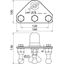 Earth connecting plate with ball head cap and 3 fixed ball points D 25 thumbnail 2