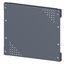 SIVACON, mounting plate, mounting with bracket, perforated, H: 300 mm, W: 400 mm thumbnail 1