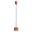 Pendant lamp AURA 1 mocha Gx53 thumbnail 1