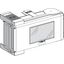 Tap off unit, Canalis KS, 100A, DIN rail equipped, 12 modules of 18mm, polarity 3L+N+PE thumbnail 1
