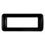 TOP SYSTEM PLATE - IN TECHNOPOLYMER GLOSS FINISHING - 6 GANG - TONER BLACK - SYSTEM thumbnail 3
