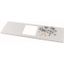 XMN330806C Front cover, +mounting kit, for NZM3, horizontal, 3p, HxW=200x600mm, grey thumbnail 1
