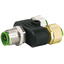 T-Coupler M12 male / 2x M12 female A-cod. shielded 5-pol. / 2x 4-pol. thumbnail 1