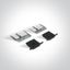 BLACK RECESSED PROFILE 2m + BLACK PC diffuser thumbnail 2